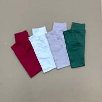 Sports Pants Women Seamless Low Waist Butt Lifting Yoga Leggings High Stretch Slim Fitness Gym Workout Running Athletic Trousers