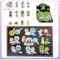 New Genuine Rick And Morty Multiverse Series Mystery Box Rick And Morty Blind Box Keychain Bag Charm Mini Doll Ornament Gift Toy