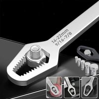 AliExpress NONE Universal Adjustable Torx Wrench 3-17mm Double-Headed Self-Tightening Glasses Wrench Board for Factory Hand Tools Spanner