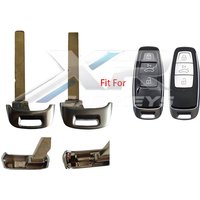 Uncut Insert Emergency Key Blade Replacement for Audi A3 A3L A6 A6L SQ7 Q7 TT A8L 2 Smart Remote Key Fob