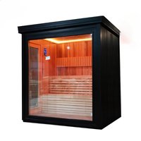 Best Seller Outdoor Traditional Sauna Wet and Dry Steam Sauna Far Sauna Electric Heating 6kw Havia