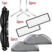 HEPA Filter Central Roll Main Brush Side Brush Mop Cloth Rag for Qihoo 360 S9 Robotic Vacuum Cleaner Spare Parts Accessories