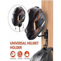 AliExpress NONE Motorcycle Helmet Rack Wall Mount Metal Hat Bike Helmet Holder Double Hook Display Helmet Hanger Stand Motorcycle Accessories
