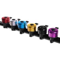 Mini bicycle bell, small bell available in five colors: silver, yellow, black, red, and purple, outdoor cycling equipment