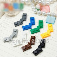 73983 50pcs*Hinge Plate 1X2 Top/Bottom* DIY enlighten block bricks,Compatible With Assembles Particles