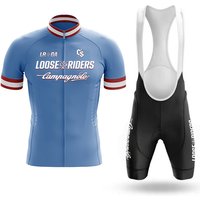 AliExpress NONE 2025 campagnolo team jersey set summer jersey MTB cycling jersey uniform pouch Ropa Ciclismo men's loose rider jersey