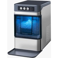 Home Ice Maker, Crushed Ice Maker, 1.5L Water Tank, Ultra-Quiet, Bar/Kitchen Appliance, Compact Ice Maker