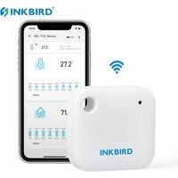 INKBIRD Wi-Fi Smart Sensor for Real-Time Temperature Humidity Monitor Data Logger for Refrigerators, Reptile Terrariums,Cellars