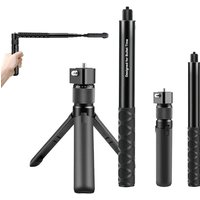 For GoPro 13 12 11 10 9 Invisible Selfie Stick Bullet Time Handheld Tripod for Insta360 X5 X4 X3 DJI Osmo Nano Action 360 Camera