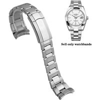Watchbands For Rolex Oyster Perpetual Datejust DAYTONA SUBMARINER Luxury Men Watch Strap Stainless 904 Steel Bracelet 20mm 21mm