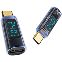 240W PD USB C Digital Display Adapter Male to Female Connector for iPhone 16/15 Series iPad MacBook - High Power Delivery