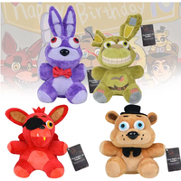 Hot Sale Five Night At Freddy Cute Plush Toys Cartoon Stuffed Dolls Freddy Toy for Kids