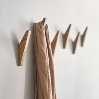 Kleiderbügel aus Naturholz, Wandmontage, Kleiderhaken, dekorativer Schlüsselhalter, Hut, Schal, Handtasche, Aufbewahrung, Kleiderbügel, Badezimmer-Rack-Haken