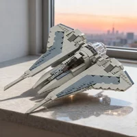 521pcs MOC Bo Katan S Mandalorian Kom Rk Class Model Building Blocks Creative Education Festival Gift Brick Toys Birthday