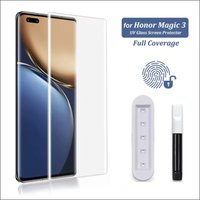 For VIVO x100 Ultra X300 X200 Pro UV Liquid Full Glue Tempered Glass Film vivo X Fold 5 3 X60 X70 X80 X90 Pro Screen Protector