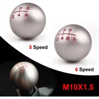 2022 Honda Fit Civic City FD2 FN2 EP3 typeR DC2 DC5 AP1 AP2 S2000 F20C Aluminum 5/6 Speed JDM Ball Shape Shift Gear Knob M10*1.5