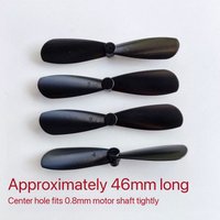46mm AB propeller 0.8mm hole quadcopter model airplane propeller 716 differential motor 610 612 614 615