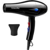 1800W Hair Dryer Professional Salon Hair Blower Blue Light Care 2 Speed 3 Heat Adjustment Hair Dryer For Home Barber Shop