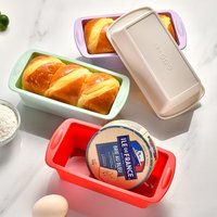 Baking Silicone Cake Mold, Easy To Demold Rectangular Toast Mold, Household Oven, Silicone Baking Tray
