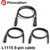 9Pin Waterproof Extension Cable L1115AG AM E-Bike Motor Controller Plug Electric Bicycle Conversion Wire Accessory