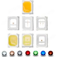 100Pcs 2835 SMD LED Diode Chip Cool Warm White Red Green Blue Yellow 0.2W 0.5W 2V 3V Small DIY SMT PCB Lamp Light Beads Emitting