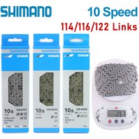 Shimano 10 Speed Bicycle Chain 10V Deore HG54 HG95 HG4601 CN-6701 MTB Chain 122 Links 116 Links Road Mountain Bike 10S Chains
