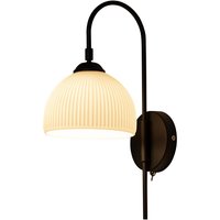 Aisilan LED Wall Lamp 9W with Switch glass reading Wall Light hallway Living Room Background Bedside