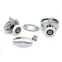 Set of 8 New Oval Butterfly Single Wheel Shower Door Rollers 23mm/25mm/20mm