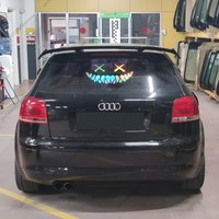 Rear Spoiler For Audi A3 S3 8P 8PA Sportback 2008-2013 Facelift Car Trunk Roof Top Caps Tail Wing Splitter Trim Body Kits Tuning