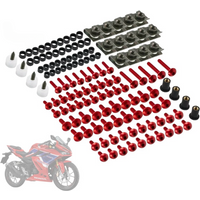 177PCS Fastener Clips Screw for Honda CBR600RR CBR1000RR CBR 600 F2 F3 F4 CBR 600 RR 1000 RR 900 929RR 650R CNC Fairing Bolt Kit