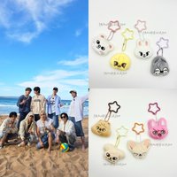 STAY Exclusive SKZOO Plush Keychain Kpop Hot Idol Felix HyunJin LeeKnow Han I.N BangChan Cute Plush DIY Hanging Ornaments