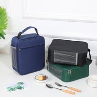 Portable Insulated Lunch Bag Reusable Thermal Insulation Lunch Storage Bag Large Capacity School Lunch Box Picnic Storage Bag