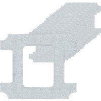 Lubluelu 16 szt. Nakładek do robota myjącego okna, kompatybilne z urządzeniami do czyszczenia okien W100 W200 W201, chłonne nakładki do mycia okien, akcesoria do czyszczenia domu.