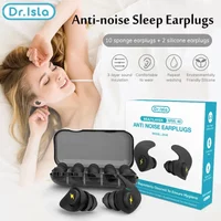 Silicone Earplugs and 5pair Sponge earplugs for Sleep Noise Cancel Noise Reduction-Soundproof Reduce Disturbances
