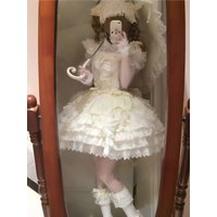 Original Design Fall Angel Lolita Dress Strapless Ball Gown Style Skirt And Top Set Cute Anime Inspired Clothing for Girls
