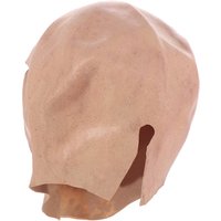 Faceless Man Halloween Slenderman Mask Dress Up Realistic Alien Skull Latex Helmet 3D Non-toxic Party Cosplay Props Unisex