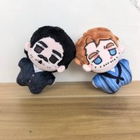 10cm Funny Cosplay Game RDR2 Red Dead Redemption 2 Morgan Arthur and Van der Linde Dutch Plush Toys Anime Character Plushie Doll