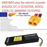 Verbesserter wiederaufladbarer 10S3P 36V 10000mAh 42V Elektro-Akku 18650 Lithium M365 für XT60-JST XT30-JST XT60-SM XT60-Stecker