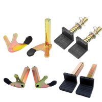 Motorcycle Parking Stand Hooks U / L-style Motorcycle Paddock Stand Attachments Heavy Duty Swingarm Spool Slider Lift Stand