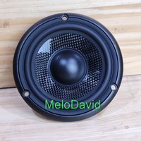 Pair=2pcs of MeloDavid MCF4Nd 4inch carbon fibre cone midrange woofer PK SEAS ETON Scanspeak