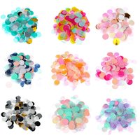 10g/bag Round Confetti Tissue Paper Pink Dots Filling Balloons Baby Shower Birthday Party Decorations DIY Accessories