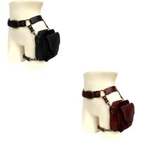 Steampunk Waist Pack Thigh Bag Medieval Waist Belt Drop Leg Bag Fanny Waist Bag