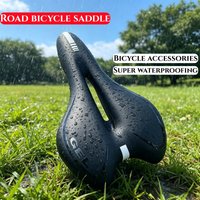 Mountain bike seat, bicycle accessories, made of PU leather and silicone material, with excellent shock absorption performance