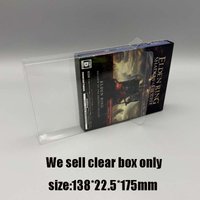 For PS5 Elden Ring Shadow of the Erdtree Limited Edition: Transparent Dustproof Collectible Case - Also Fits PS4 Cyberpunk 2077