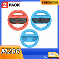 BEBONCOOL M200 Switch2 Steering Wheel | 2PCS Ergonomic Grip - Mario Kart Racing Game Controller Accessories Immersive Play