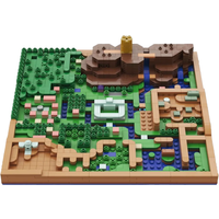 Gobricks MOC A Linked to the Past Bricks Model Light World Overworld Map Building Blocks Overworld Map Toys Gift Juguetes