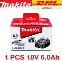🥇️Makita 18V battery for Makita 18V power tools The 18V Makita BL1860B rechargeable battery can replace BL1850B LXT400