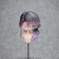 Genshin Impact Pantalone Regrator Anime Game Handmade OB11 OB22 Hair Plate Paint Detachable Toy Model Cosplay Mascot Fans Gift