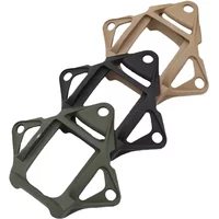 Tactics WILCOX Fast Helmet NVG Mount Shroud With 3-Hole For Aluminum Alloy Night Vision Scope Mount Base Adapter