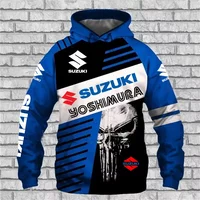 AliExpress 3D Printed Suzuki Men's Long Sleeve Sweatshirt Sweatshirt Motorcycle Bicycle Sports Enthusiasts Autumn and Winter Men's Hoodie